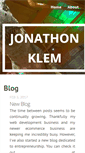 Mobile Screenshot of jonathonklem.com